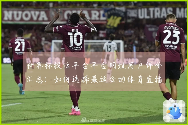 世界杯投注平台平台网址用户评价汇总：如何选择最适合的体育直播平台
